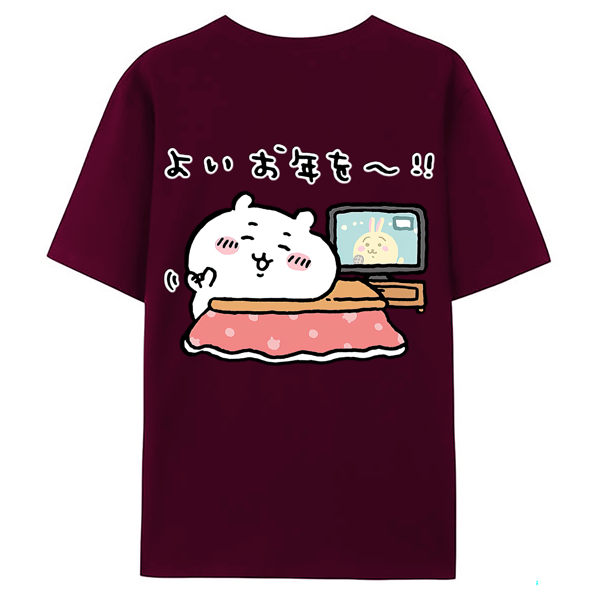 （画像用） ちいかわ ちいかわ Chii-kawa chiikawa レディース半袖Tシャツ(バックプリント)